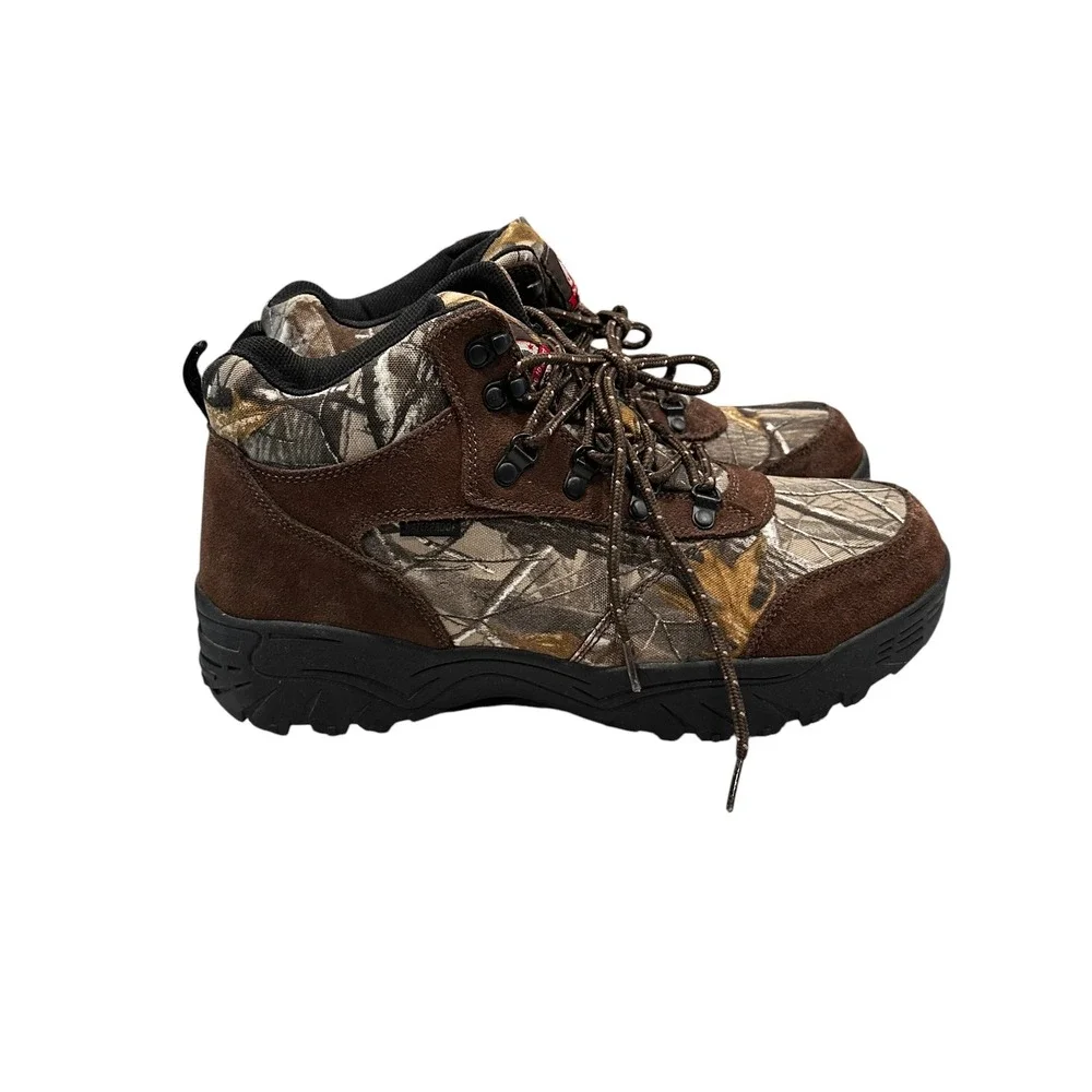 Brahma Trophy Mens Camo Waterproof Hunting Hiking Boots Brown Size 13 XW 1136129